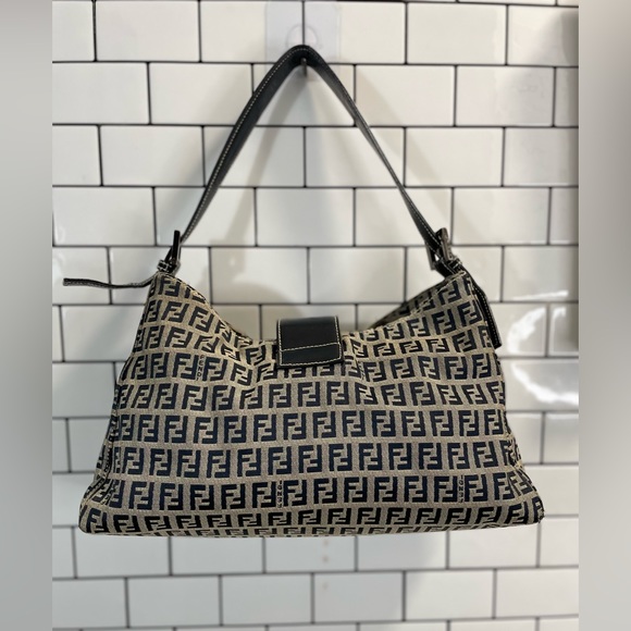 Vintage Fendi Borsa Tracolla Zucca - Picture 11 of 14